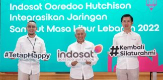 Integrasi Jaringan, Indosat Ooredoo Hutchison Siap Berikan Pengalaman Digital Kelas Dunia untuk Pelanggan Sambut Masa Libur Lebaran 2022