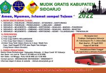 Pemkab Sidoarjo Gelar Mudik Gratis, Begini Cara Daftar dan Syaratnya