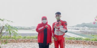 Mario Aji Torehkan Sejarah di Moto3 Italia 2022, Gubernur Khofifah Sampaikan Apresiasi