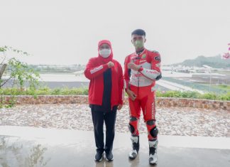 Mario Aji Torehkan Sejarah di Moto3 Italia 2022, Gubernur Khofifah Sampaikan Apresiasi