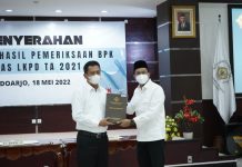 Pemkab Sidoarjo Raih Opini WTP Sembilan Kali Berturut-turut, Bupati Gus Muhdlor Apresiasi Kinerja Jajarannya