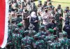 Hadiri Apel Sinergitas TNI-Polri Tahun 2022 di Kabupaten Malang, Begini Pesan Gubernur Khofifah