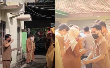 Hari Pertama Kerja Pasca Libur Lebaran, Kadis Disdukcapil Sidoarjo Minta Staf Melayani Sepenuh Hati