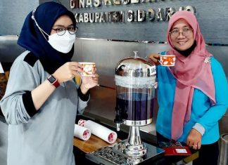 Dinkes Sidoarjo Bagikan Resep Racik Jahe Telang, Minuman Tradisional Kaya Antioksidan