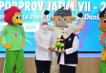 Maskot Porprov Jatim VII Tahun 2022 Diluncurkan, Gubernur Khofifah Optimistis Jadi Momen Kebangkitan Prestasi Olahraga dan Ekonomi Jatim