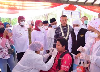 Baksos Kolaboratif Pelayaran Kebangsaan dan Bahari di Sumenep, Gubernur Khofifah: Bentuk Gotong Royong Wujudkan Kesejahteraan Masyarakat