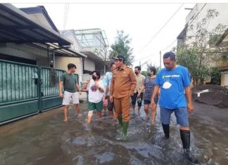 Pemkab Sidoarjo Gerak Cepat Atasi Banjir di Tiga Titik Kecamatan Waru