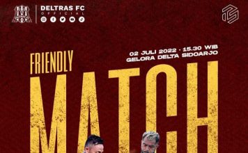 Akhir Pekan Ini, Deltras Uji Coba Lawan Persela di Gelora Delta Sidoarjo