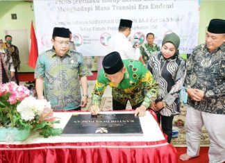 Resmikan Kantor Desa Pabean, Wabup Subandi Minta Pelayanan Lebih Ditingkatkan