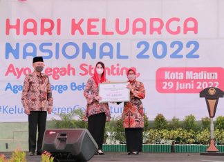 Peringati Harganas 2022, Ketua TP PKK Jatim Ingatkan Fokus Penurunan Stunting, Cegah Rendahnya IPM