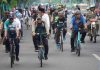 Pra Muktamar ke-48 Muhammadiyah dan Aisyiyah, Bupati Sidoarjo Ikut Gowes Bareng Pra Muktamar Muhammadiyah dan Aisyiyah