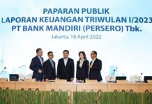 Raih Laba Rp 12, 6 T, Bank Mandiri Kuartal I 2023 Torehkan Kinerja Impresif Raih Laba Rp 12, 6 T, Bank Mandiri Kuartal I 2023 Torehkan Kinerja Impresif