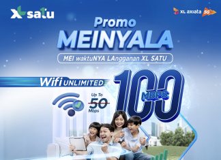 Makin Enteng Berlangganan XL SATU, Ada Promo MEINYALA untuk Pelanggan Baru di Mei 2024 Makin Enteng Berlangganan XL SATU, Ada Promo MEINYALA untuk Pelanggan Baru di Mei 2024