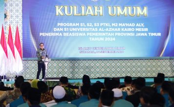 Beri Arahan 823 Penerima Beasiswa Pemprov Jatim, Pj. Gubernur Adhy Tekankan Kualitas SDM Profesional dan Agamis Beri Arahan 823 Penerima Beasiswa Pemprov Jatim, Pj. Gubernur Adhy Tekankan Kualitas SDM Profesional dan Agamis (foto : ist)