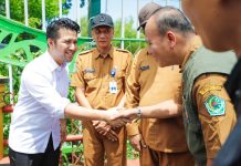 Mitigasi Bencana Banjir, Wagub Emil Cek Sungai di Pamekasan Mitigasi Bencana Banjir, Wagub Emil Cek Sungai di Pamekasan (foto : ist)
