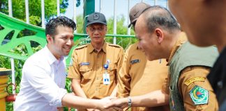 Mitigasi Bencana Banjir, Wagub Emil Cek Sungai di Pamekasan Mitigasi Bencana Banjir, Wagub Emil Cek Sungai di Pamekasan (foto : ist)