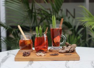 Kahuripan Mocktail dari Aston Sidoarjo, Inovasi Minuman Rempah Khas Nusantara Kahuripan Mocktail dari Aston Sidoarjo, Inovasi Minuman Rempah Khas Nusantara (foto : ist)