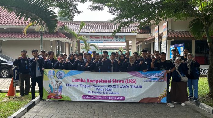 PT Arwinda Tour Dampingi Kontingen Jawa Timur di Ajang LKS Nasional 2025 PT Arwinda Tour Dampingi Kontingen Jawa Timur di Ajang LKS Nasional 2025 (foto : ist)