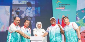 Jatim Sportiv Festival Haornas XLII 2025 Pecahkan Rekor MURI, Gubernur Khofifah Pacu Semangat Tingkatkan Prestasi Olahraga Di Jawa Timur