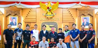 Gubernur Khofifah Dukung Penuh Mario Aji, Doakan Sukses Harumkan Indonesia di Kancah Internasional