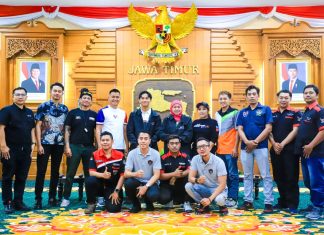 Gubernur Khofifah Dukung Penuh Mario Aji, Doakan Sukses Harumkan Indonesia di Kancah Internasional