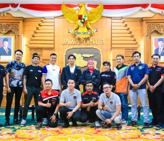 Gubernur Khofifah Dukung Penuh Mario Aji, Doakan Sukses Harumkan Indonesia di Kancah Internasional