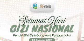 Di Hari Gizi Nasional, Gubernur Khofifah Komitmen Perkuat Gizi Masyarakat Lewat Jatim Sehat Sebagai Fondasi Peningkatan Kualitas SDM