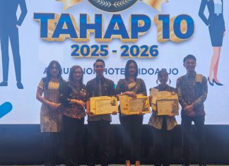 Wujud Komitmen Berkelanjutan, Waringin Hospitality Serahkan Beasiswa Tahap 10 dan Perkuat Sinergi Kelas Industri di Jawa Timur