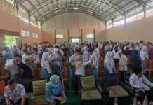 Master Christine Wu Optimis Peserta Gathering & Sosialisasi Masuk PTN SMAN 4 Sidoarjo Jadi Generasi Emas 2045