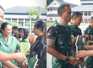 Kasad Maruli Tegaskan Seluruh Keluarga Prajurit yang Gugur akan Selalu Menjadi Keluarga Besar TNI AD