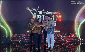 TTL Raih Penghargaan Transformasi Digital Terbaik dan Best CEO Dalam Anugerah BUMN Award 2026