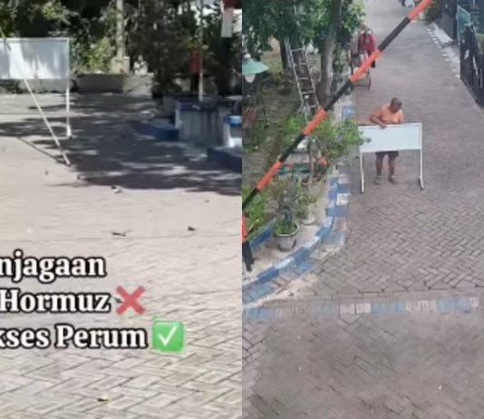 Beredar Video Bapak-bapak Diduga Sengaja Tutup hingga Berjaga di Jalanan Perum Sidoarjo, Warga Protes: Ini Fasum Pak!