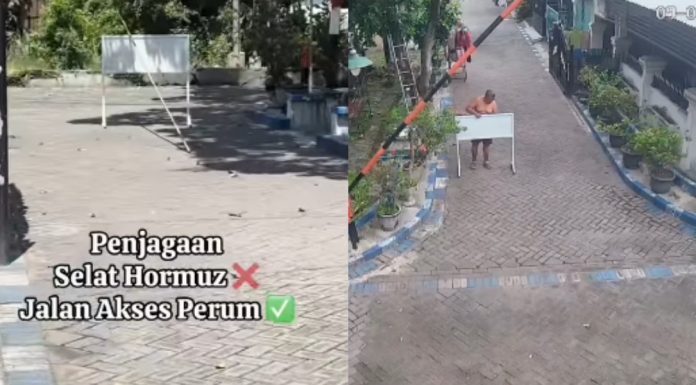 Beredar Video Bapak-bapak Diduga Sengaja Tutup hingga Berjaga di Jalanan Perum Sidoarjo, Warga Protes: Ini Fasum Pak!