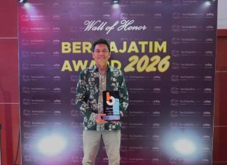 TTL Cetak Prestasi! Kampung Hidroponik Antarkan Penghargaan Sektor TJSL Raih Berita Jatim Award