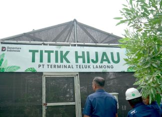 Komitmen Pelabuhan Berkelanjutan : Terminal Teluk Lamong Luncurkan Green House Titik Hijau dan Terima Tanaman Langka dari Kebun Raya Purwodadi