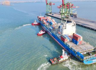 COSCO Pilih Terminal Teluk Lamong, Arus Petikemas International Tumbuh Lebih Dari 90%