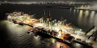 Layanan SCJX X-Press Feeders Masuk TPK Teluk Lamong, Perkuat Akses Perdagangan Surabaya-Tiongkok