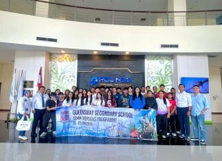 Queensway Secondary School Singapura Pelajari Operasi Green & Smart Port di PT Terminal Teluk Lamong