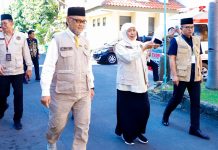 Gubernur Khofifah Bersama Menteri Haji dan Umrah Sambut Kepulangan Jamaah Haji Kloter Terakhir Debarkasi Surabaya Musim 1447 H/2026
