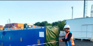 PT Terminal Teluk Lamong Perkuat Kapasitas TPK Nilam Melalui Penambahan E-RTG Ramah Lingkungan