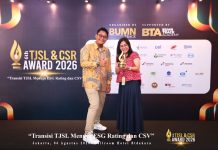 Dorong Kemandirian Ekonomi Masyarakat Pesisir, PT Terminal Teluk Lamong Raih Penghargaan Kategori Gold Dalam Ajang TJSL & CSR Award 2026