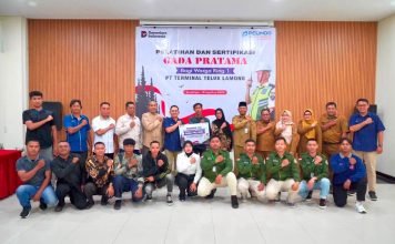 PT Terminal Teluk Lamong Siapkan Tenaga Pengamanan Profesional Dari Warga Ring 1