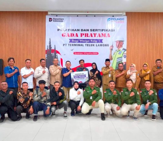 PT Terminal Teluk Lamong Siapkan Tenaga Pengamanan Profesional Dari Warga Ring 1