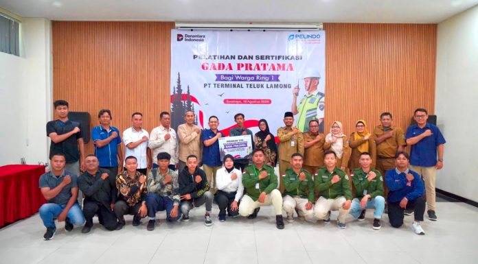PT Terminal Teluk Lamong Siapkan Tenaga Pengamanan Profesional Dari Warga Ring 1