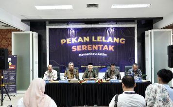 Optimalkan Penerimaan Negara, DJP Jawa Timur Bersatu Gelar Lelang Serentak 69 Aset Sitaan