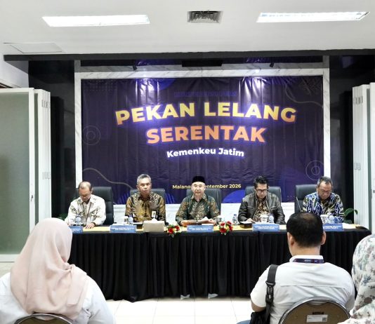 Optimalkan Penerimaan Negara, DJP Jawa Timur Bersatu Gelar Lelang Serentak 69 Aset Sitaan