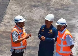 KSOP Utama Tanjung Perak Tinjau Kesiapan E-RTG Baru di Terminal Petikemas Nilam
