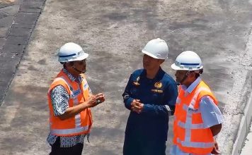 KSOP Utama Tanjung Perak Tinjau Kesiapan E-RTG Baru di Terminal Petikemas Nilam