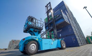 TTL Datangkan Alat Bongkar Muat Tenaga Listrik Dorong Operasional Terminal Yang Lebih Efisien dan Ramah Lingkungan